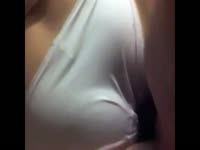 daddy cums on her panties while she sleeps